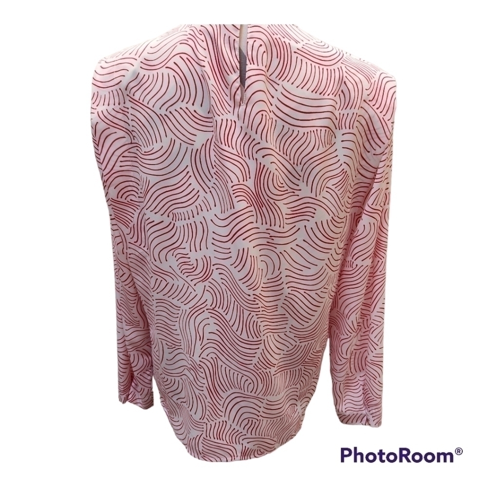 Christian Dior Print Blouse Vtg - Picture 2 of 7
